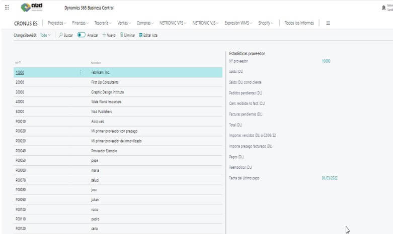 Adaptación de elementos en Dynamics 365