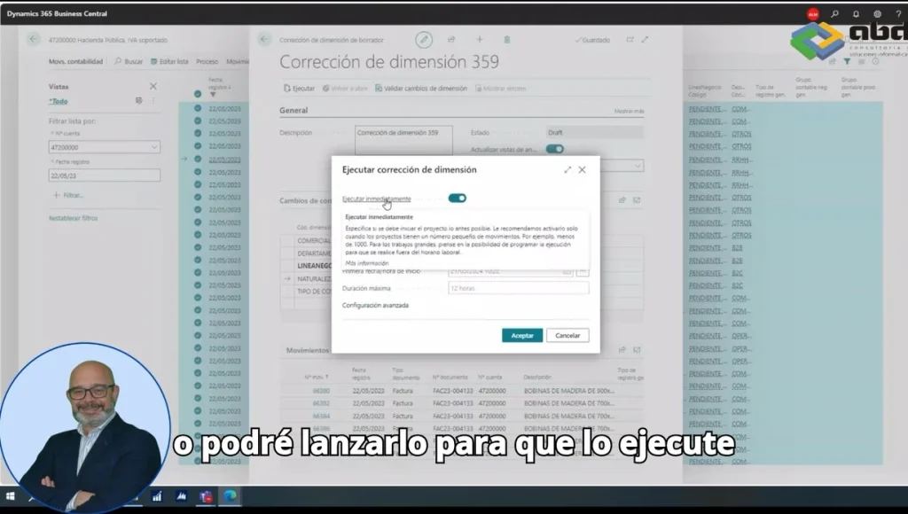 Transformación de la Gestion Contable con Dynamics 365 Business Central 