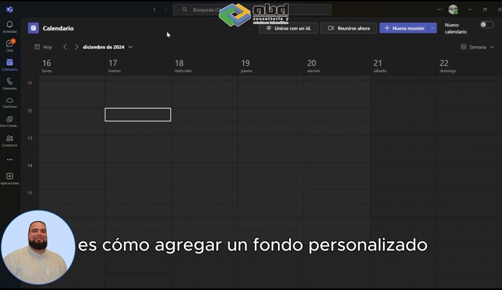 Solución 1: Agregar un Fondo Personalizado a las Llamadas de Teams