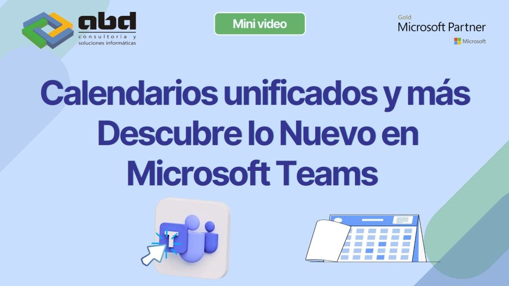 calendarios unificados teams